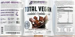 Label for Total Vegan Double Rich Chocolate