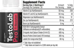 Label for T-Booster