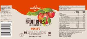 Women's Natural Fruit Bites Multivitamin