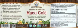 Label for Maca Gold