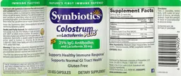 Label for Colostrum Plus With Lactoferrin 