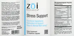 Label for Stress Support