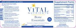Label for Bone Essentials