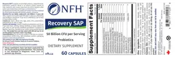 Label for Recovery SAP