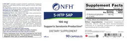 Label for 5-HTP SAP 100 mg