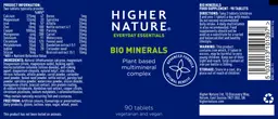 Label for Bio Minerals