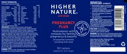 Label for Pregnancy Plus