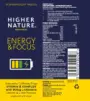 Label for Energy & Focus Lemon & Lime Flavour