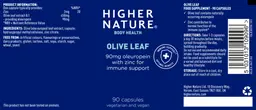 Label for Olive Leaf