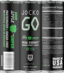 Label for Jocko Go Sour Apple Sniper