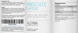 Label for Prostate Support