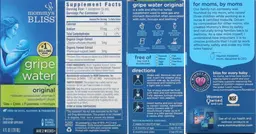Label for Gripe Water Original