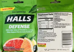 Label for Defense Assorted Citrus
