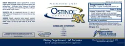 Label for Ostinol Advanced 5X
