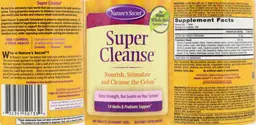 Label for Super Cleanse