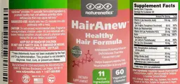 Label for HairAnew
