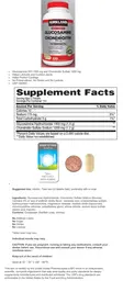 Label for Extra Strength Glucosamine 1500 mg Chondroitin 1200 mg