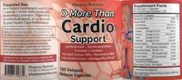 Label for Cardio Support