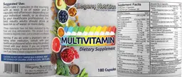 Label for Multivitamin