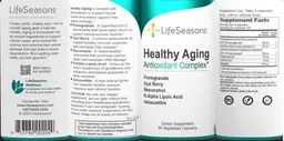 Label for Healthy Aging Antioxidant Complex