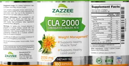Label for CLA 2000 2000 mg