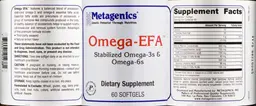 Label for Omega-EFA
