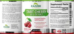 Label for Tart Cherry 10:1 Extract 3000 mg