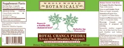 Label for Royal Chanca Piedra Liver-Gall Bladder Support 400 mg