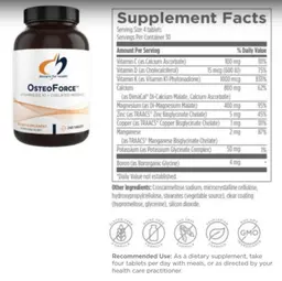 Label for OsteoForce