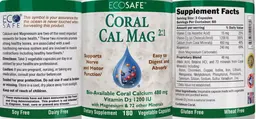 Label for Coral Cal Mag 2:1
