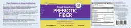Label for Broad Spectrum Prebiotic Unflavored