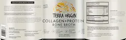Label for Collagen + Protein Bone Broth Unflavored with Turmeric