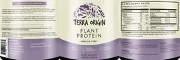 Label for Plant Protein Vanilla Chai