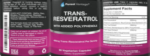 Trans-Resveratrol 600 mg