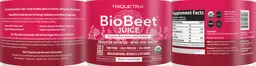 Label for BioBeet Juice
