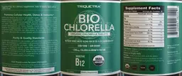 Label for Bio Chlorella