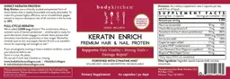 Label for Keratin Enrich