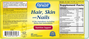 Hair, Skin And Nails