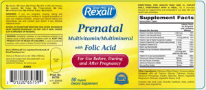 Prenatal Multivitamin/Multimineral with 