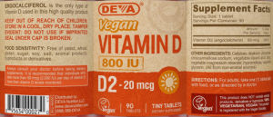Vegan Vitamin D 800 IU