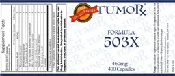 Label for Formula 503X 460 mg