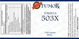 Label for Formula 503X 460 mg