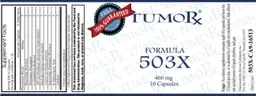 Label for Formula 503X 460 mg