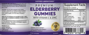 Premium Elderberry Gummies