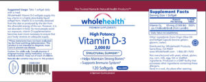 Vitamin D-3 2,000 IU