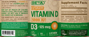 Vegan Vitamin D 5000 IU