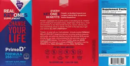 Label for PrimeD+ Grape Tart