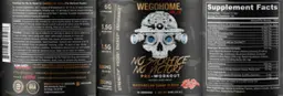 Label for No Sacrifice, No Victory Ver 1.5 Watermelon Candy Flavor