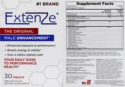 Label for ExtenZe
