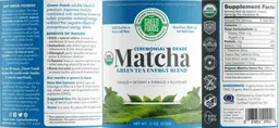Label for Matcha